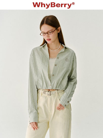 Colorblocking Plaid Long Sleeve Casual Shirt【s0000011976】