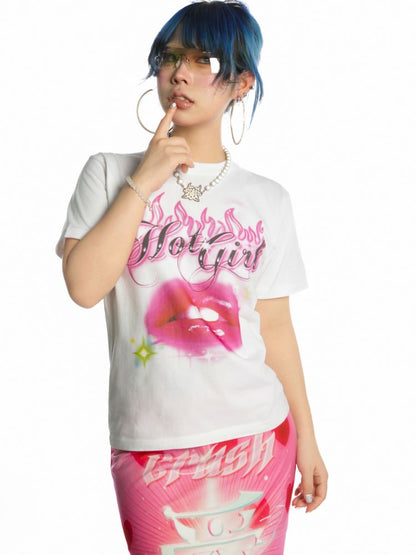 Slim fit regular shoulder T-shirt【s0000013169】