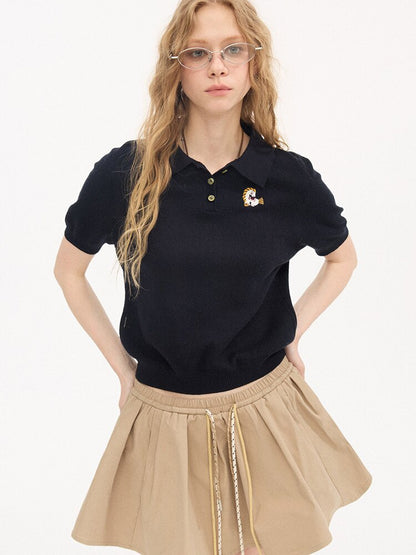 Elasticated Contrast Puffy Skirt【s0000015900】