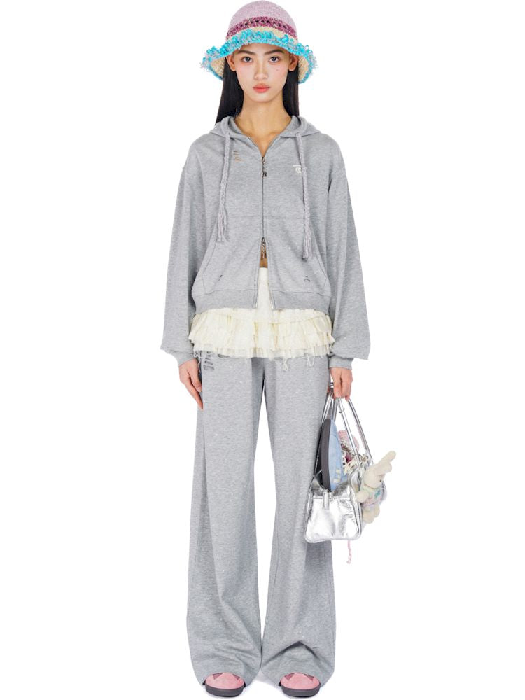 Bow tie Hundred folding white super short skirt【s0000008593】