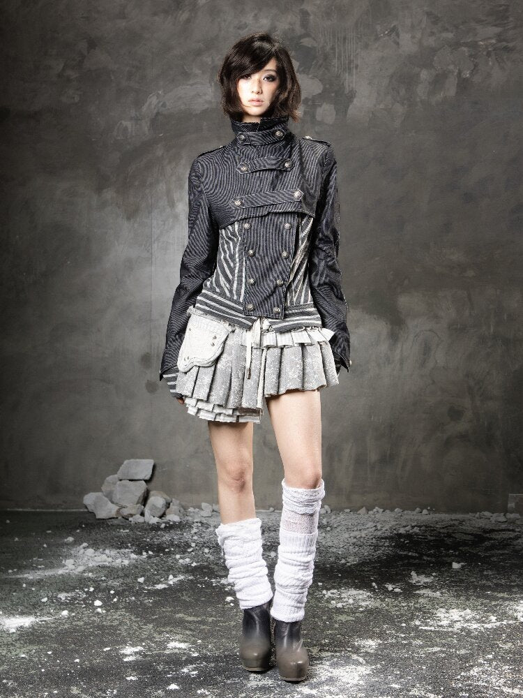 Fake Two Denim Patchwork Jacket【s0000015947】