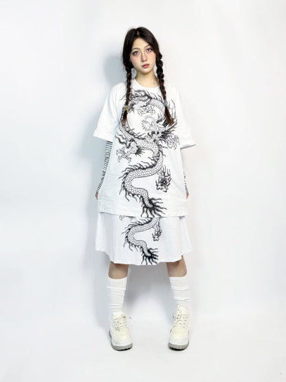 Short-sleeved tops subculture suit【s0000013727】