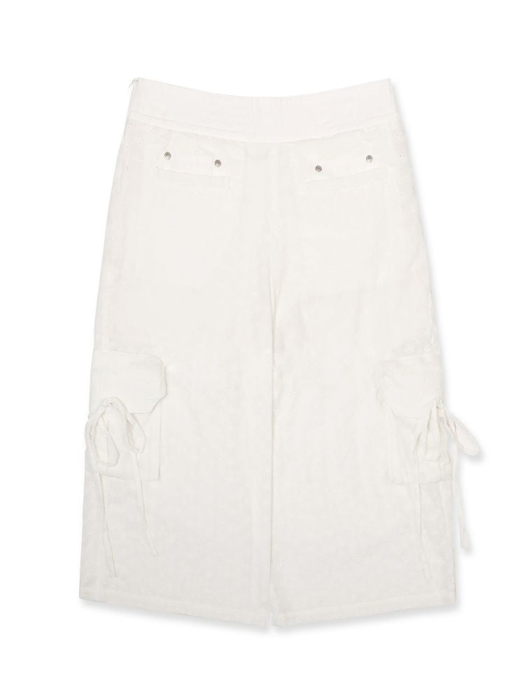 Cotton Jacquard Textured Cool Pants【s0000013459】