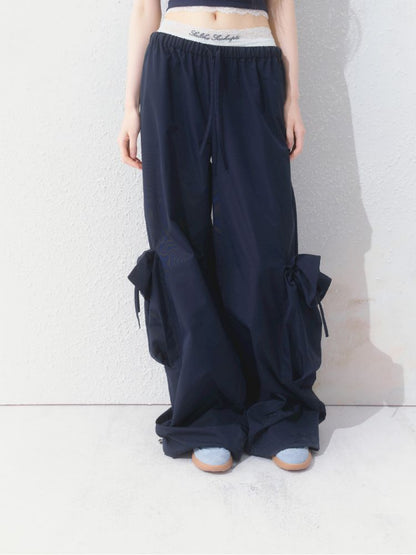 Sporty Loose Pockets Wide Leg Pants【s0000012157】