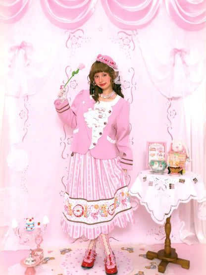 Patchwork Embroidered Tea Break Blazer【s0000014160】