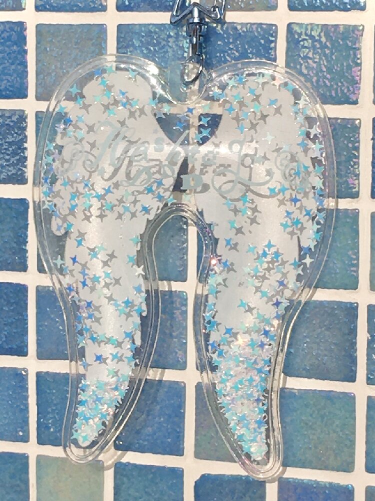Angel Wing Sequin Inflatable Charm【s0000017482】