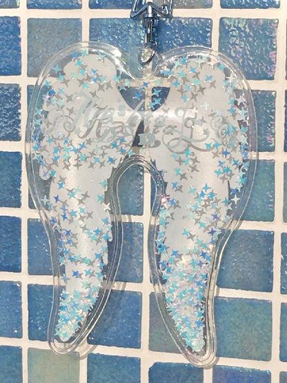 Angel Wing Sequin Inflatable Charm【s0000017482】