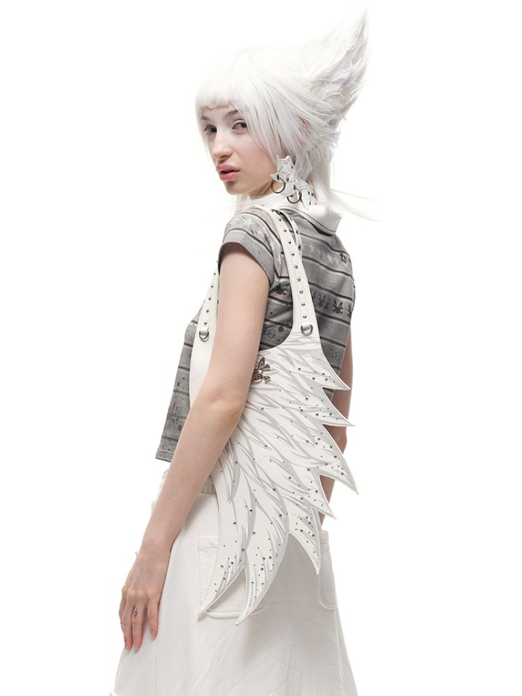 Angel Wings Starlight Hot Rhinestones Armpit Bag Tote【s0000012601】