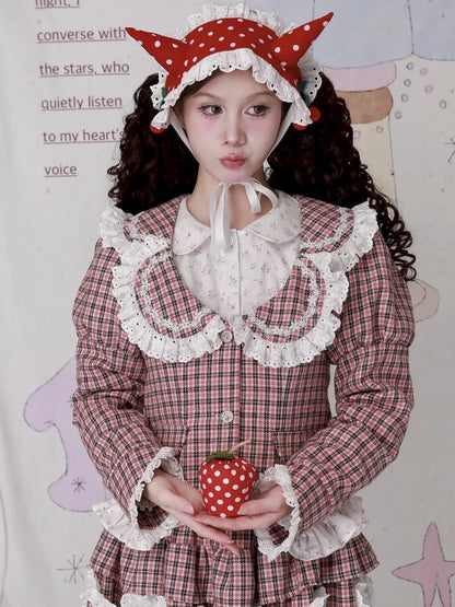 Old-fashioned Lolita cute girl niche top【s0000014103】