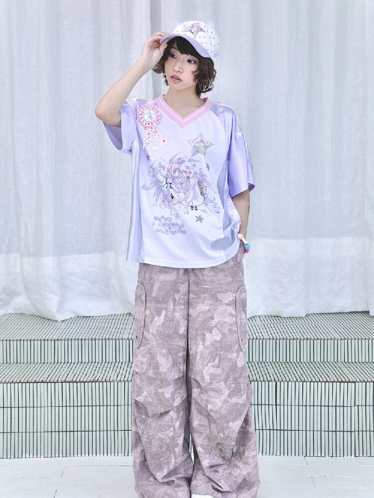 Spliced Short Sleeve Jersey【s0000016667】