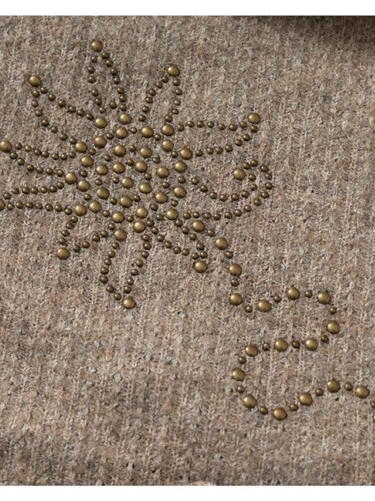 Wasteland Vintage Patchwork Knit Top【s0000014933】