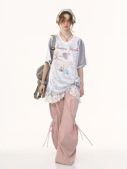 Straight Wide Leg Workwear Casual Pants【s0000012237】