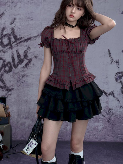 Bubble Short Sleeve Shirt【s0000012081】