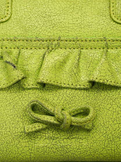 Cowhide Special Lace Underarm Bag【s0000016443】