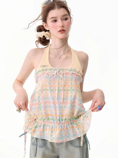 Halter Slimming Top With Camisole【s0000017679】