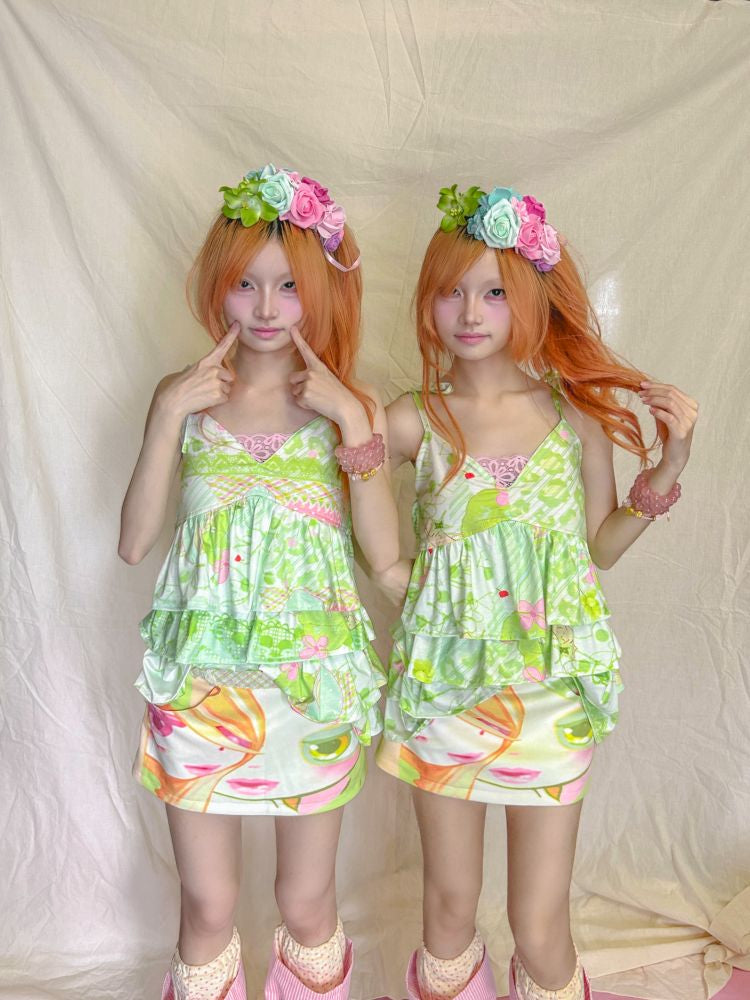 Low Waist Bustier Skirt【s0000013231】