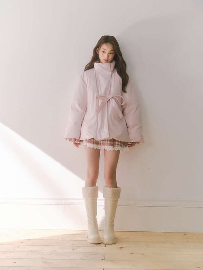 Cherry Blossom Bow Down Jacket【s0000014865】