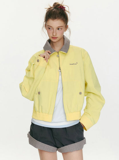 Youthful Melody Plaid Patchwork Coat【s0000015682】