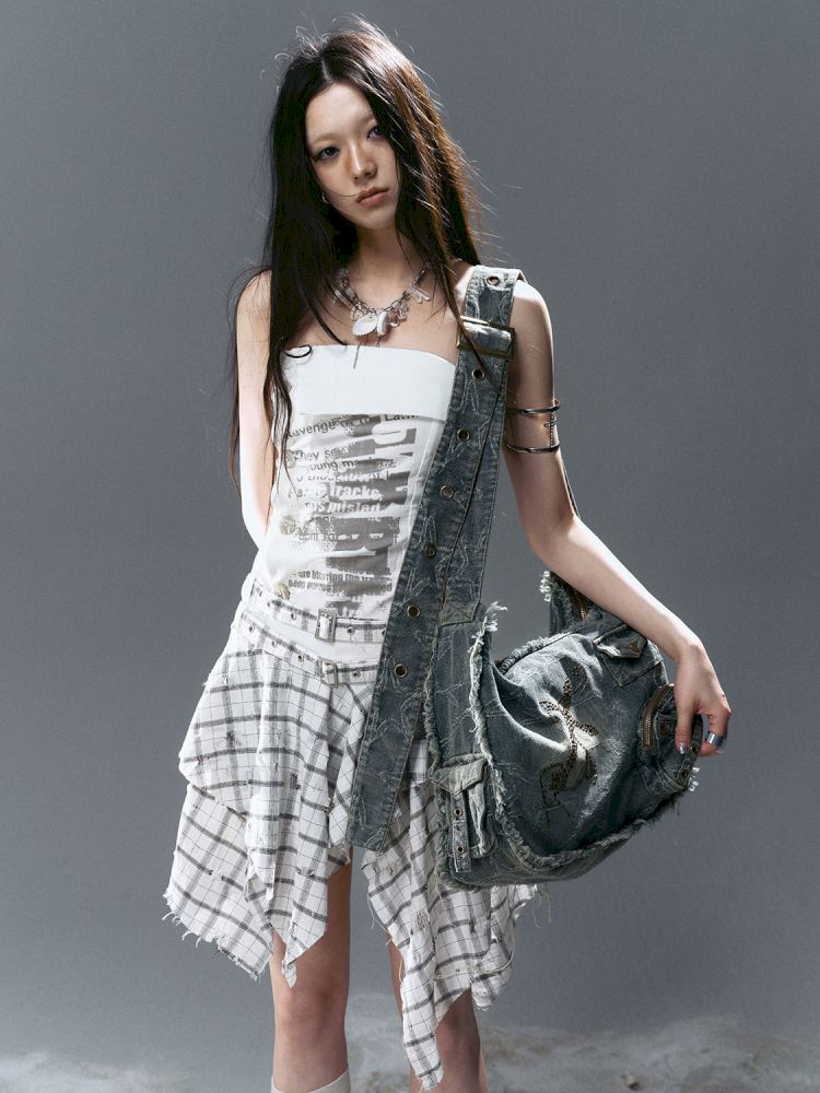 Stars-decorated crossbody bag【s0000012802】