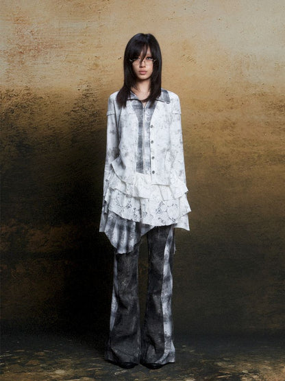 Plaid Colorblocking Splicing Dress【s0000011816】