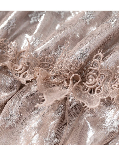 Dreamy Pure Desire Lace Star Dress【s0000017233】