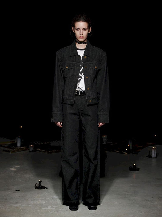 Straight Leg Casual Versatile Jeans【s0000005495】