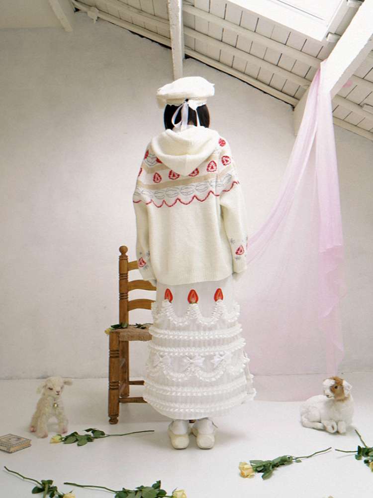 Mohair Knit Cardigan Jacket【s0000014533】