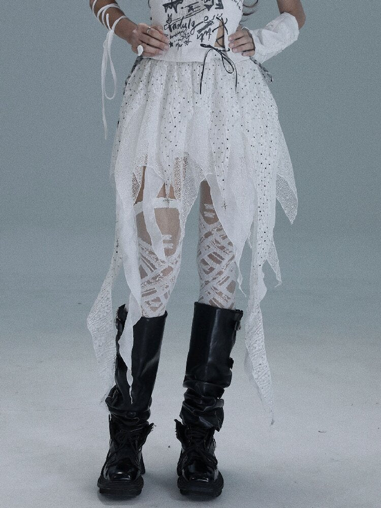 Irregular Splicing Broken Skirt【s0000016716】