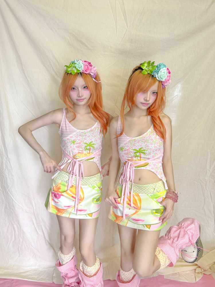 Strappy Short Suspenders【s0000013234】