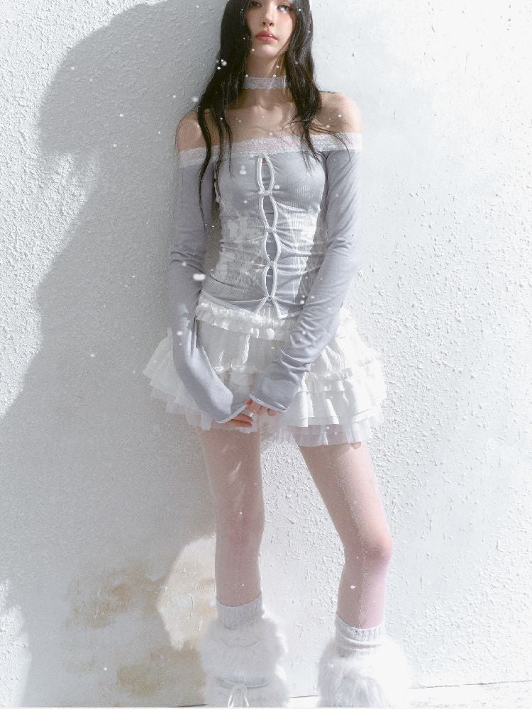 One Shoulder T-Shirt【s0000012134】