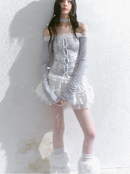 One Shoulder T-Shirt【s0000012134】