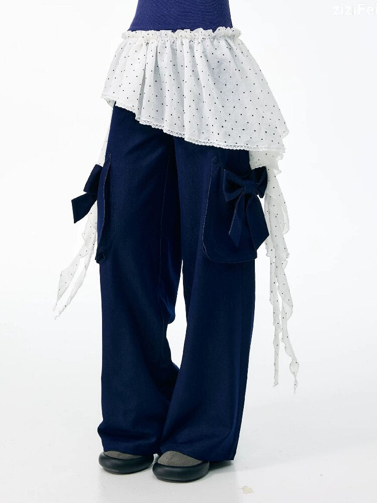 Polka Dot Design Layered One Piece【s0000017872】