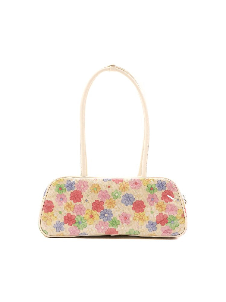 Floral Bunny Print Underarm Bag【s0000016419】