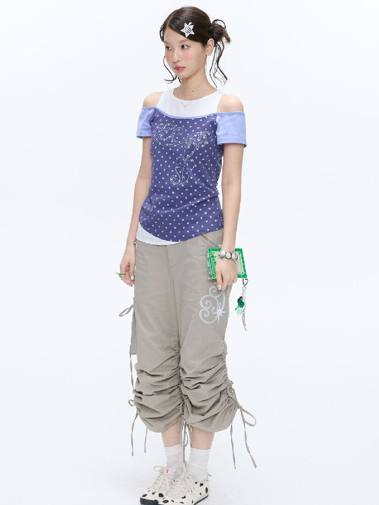 Asian Short Sleeve Two Piece T-Shirt【s0000016404】