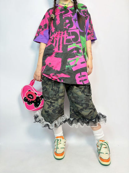 Loose Positive Shoulder T-Shirt【s0000013730】