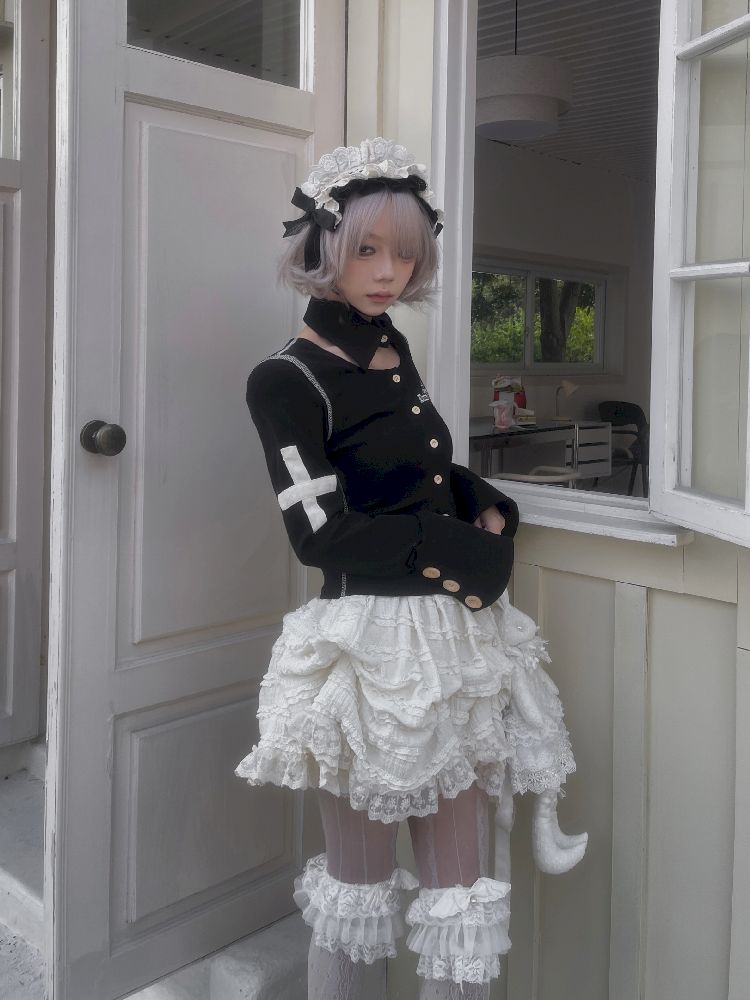 Cinching Short Cardigan T-Shir【s0000011343】