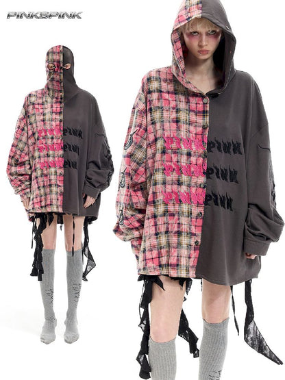 Hooded Headcoat Embroidered Shirt【s0000012072】