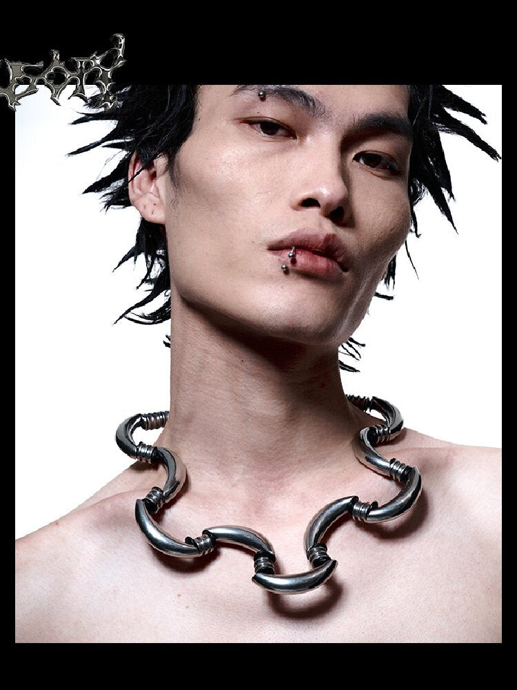 Adjustable Mechanical Futuristic Choker【s0000018875】