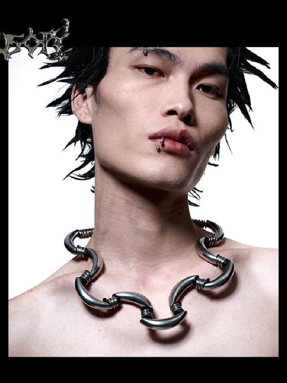 Adjustable Mechanical Futuristic Choker【s0000018875】