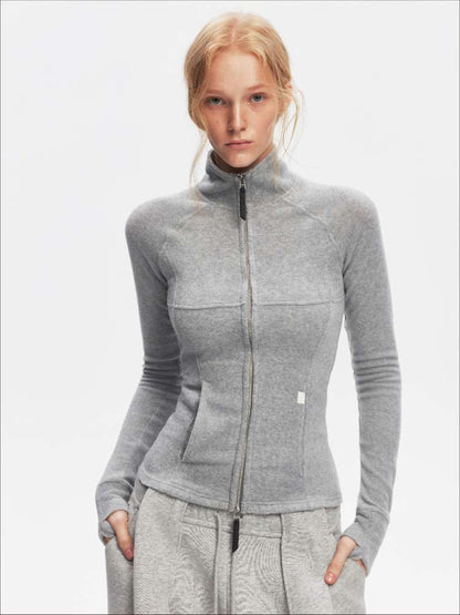 Minimalist Fleece Cycling Slim Jacket【s0000014880】