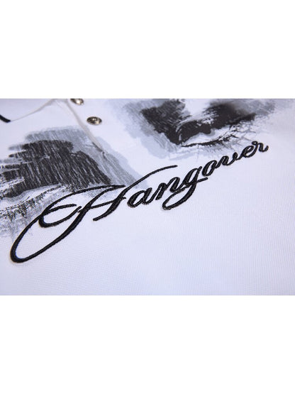 Vertigo Eye Print Polo Shirt【s0000016961】