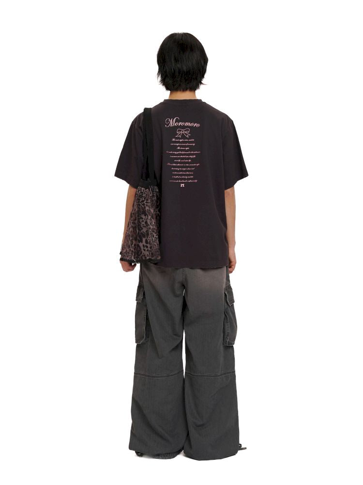 Loose Round Neck Short Sleeve T-Shirt【s0000012505】