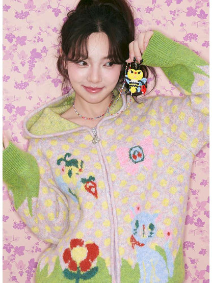 Handmade Beaded Bee Necklace Pendant【s0000015029】