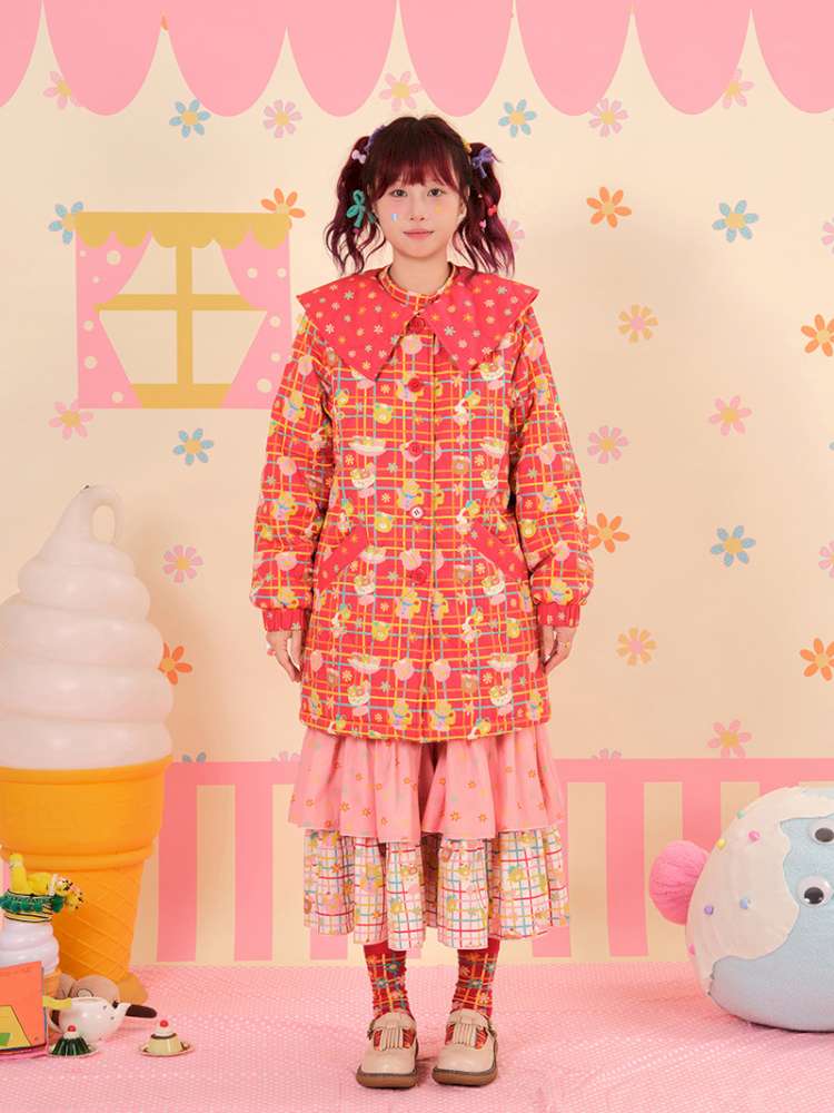 Showa Sweets House Quilted Cotton Jacket【s0000015163】