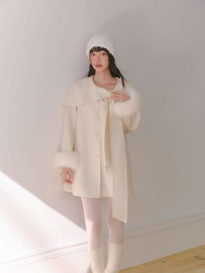 Double-Faced Tweed Coat【s0000014607】