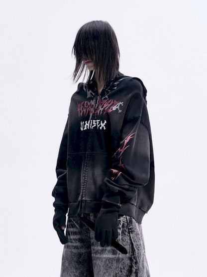 Glove Mask Hooded Sweatshirt【s0000013203】