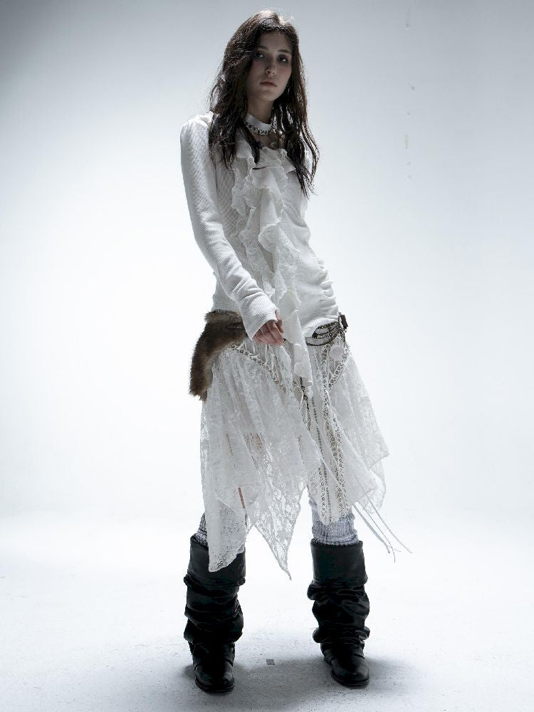 Romantic Styling Half Skirt【s0000011269】