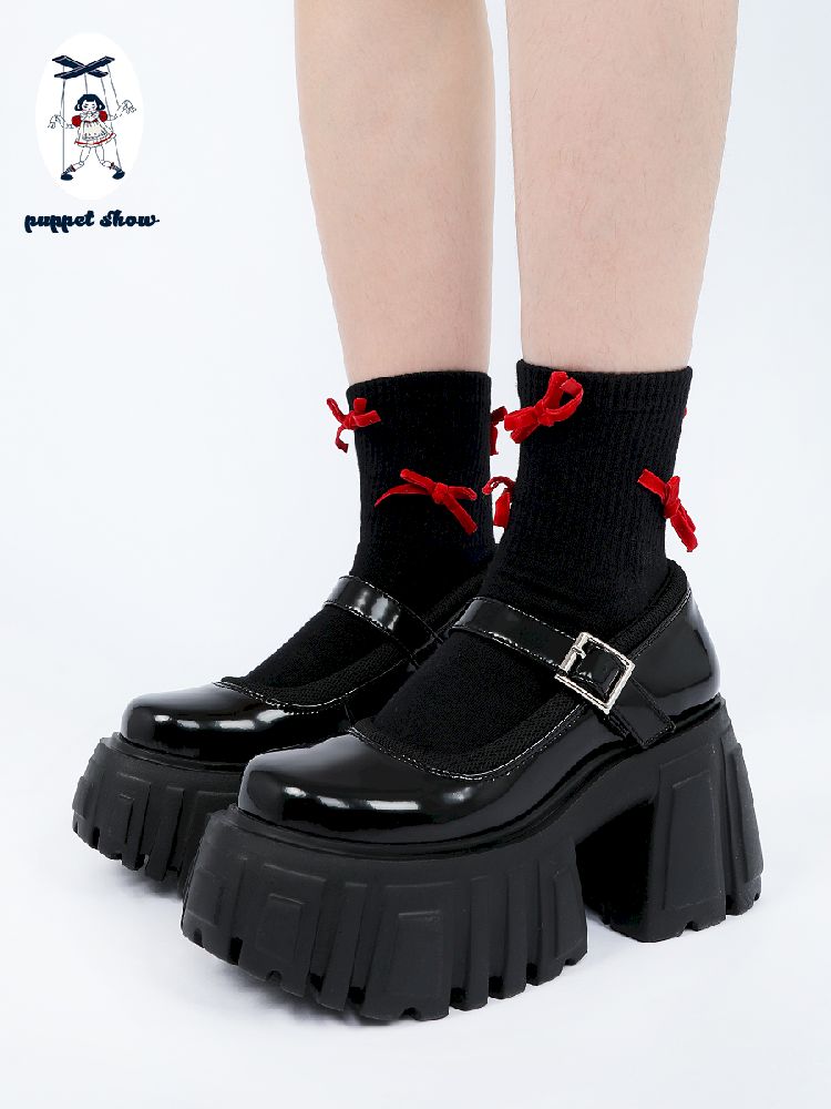 Punk Style Mary Jane Single Shoes【s0000011734】