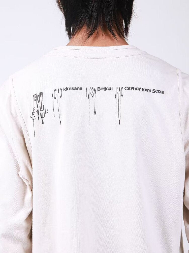 Cotton Linen Bone Apricot Long Sleeve【s0000018192】
