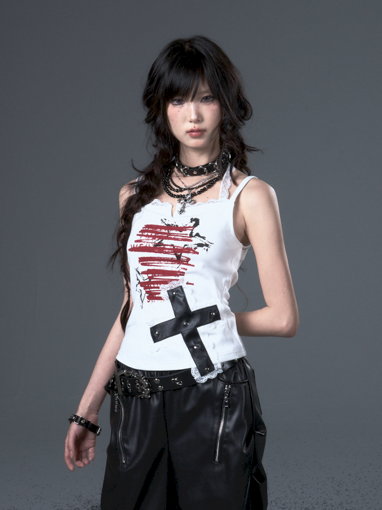 Slim thin top camisole undershirt【s0000012340】